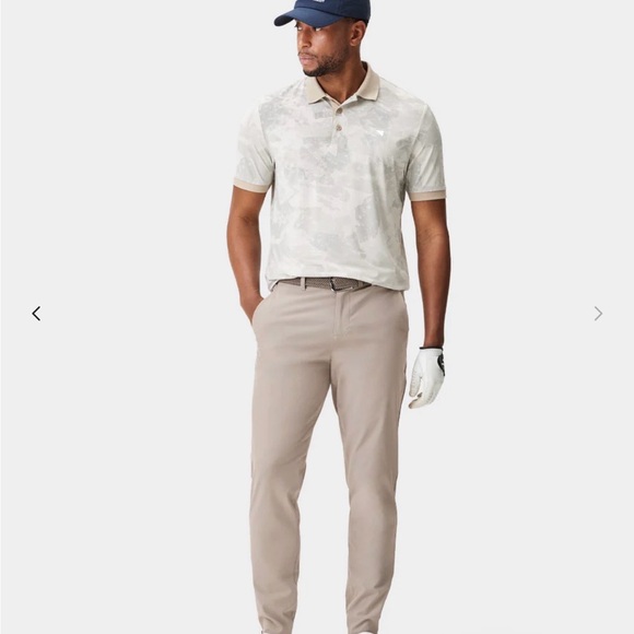 Macade Men's Ash Brown Four-Way Stretch Jogger - Size 42L